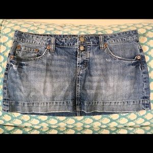 American Eagle Denim Mini Skirt